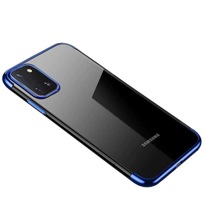 Samsung Galaxy A81 (Note 10 Lite) Kılıf HEPTEKİLETİŞİM Dört Köşeli Lazer Silikon Kapak