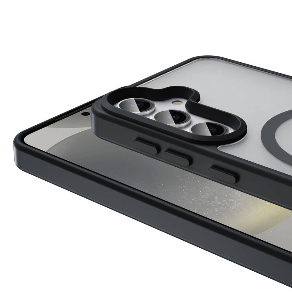 Samsung Galaxy S23 FE Kılıf Magsafe Şarj Özellikli Mat Arka Yüzey HEPTEKİLETİŞİM Sio Kapak