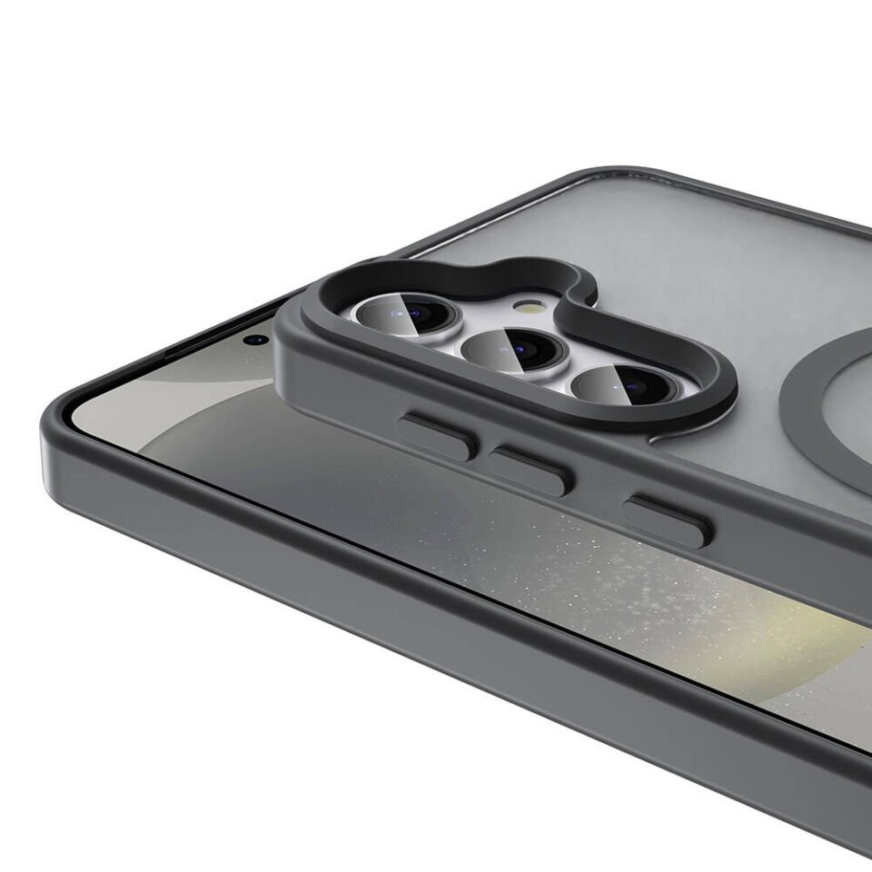 Samsung Galaxy S23 FE Kılıf Magsafe Şarj Özellikli Mat Arka Yüzey HEPTEKİLETİŞİM Sio Kapak