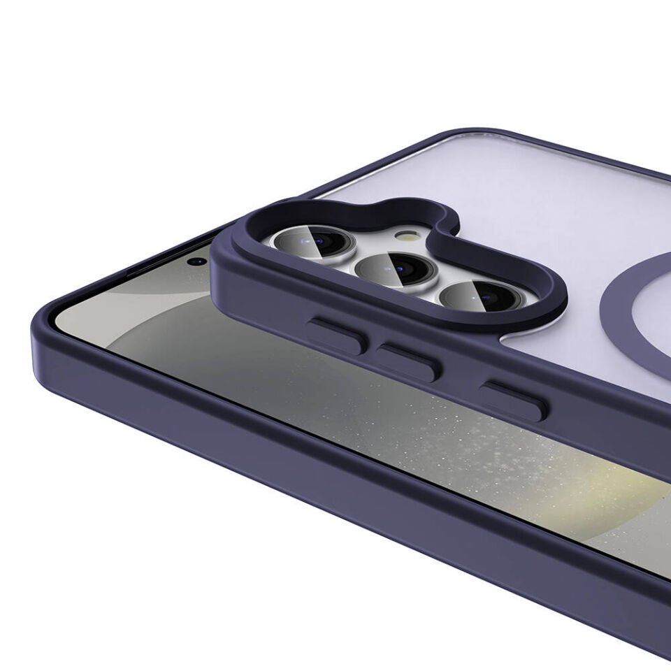 Samsung Galaxy S23 FE Kılıf Magsafe Şarj Özellikli Mat Arka Yüzey HEPTEKİLETİŞİM Sio Kapak