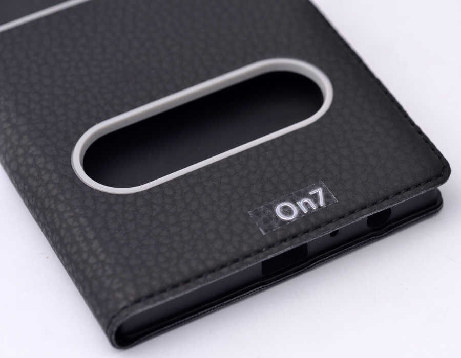 Samsung Galaxy On5 Kapaklı Kılıf Mıknatıslı 360 Tam Korumalı (DOLCE) Siyah