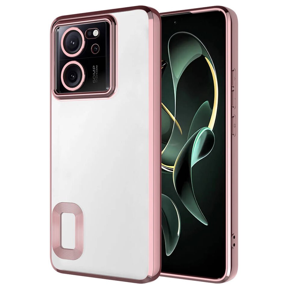 Xiaomi Mi 13T Kılıf Kamera Korumalı Logo Gösteren HEPTEKİLETİŞİM Omega Kapak