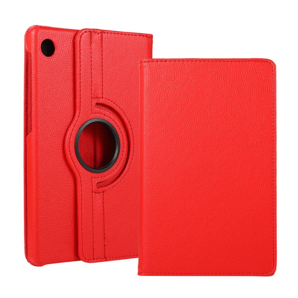Lenovo Tab M10 3. Nesil Tb328fu Kılıf Dönebilen Standlı (D-T) Kırmızı