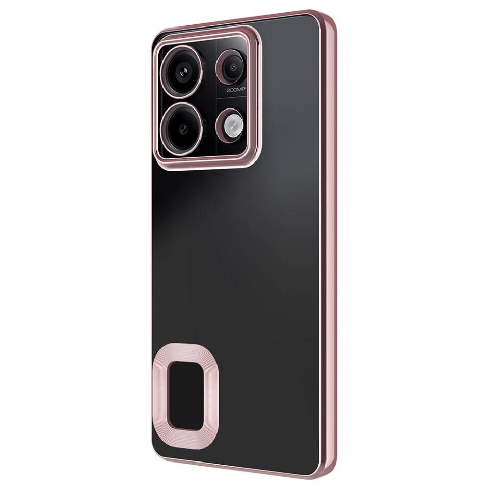 Xiaomi Redmi Note 13 Pro 5G Kılıf Kamera Korumalı Logo Gösteren HEPTEKİLETİŞİM Omega Kapak