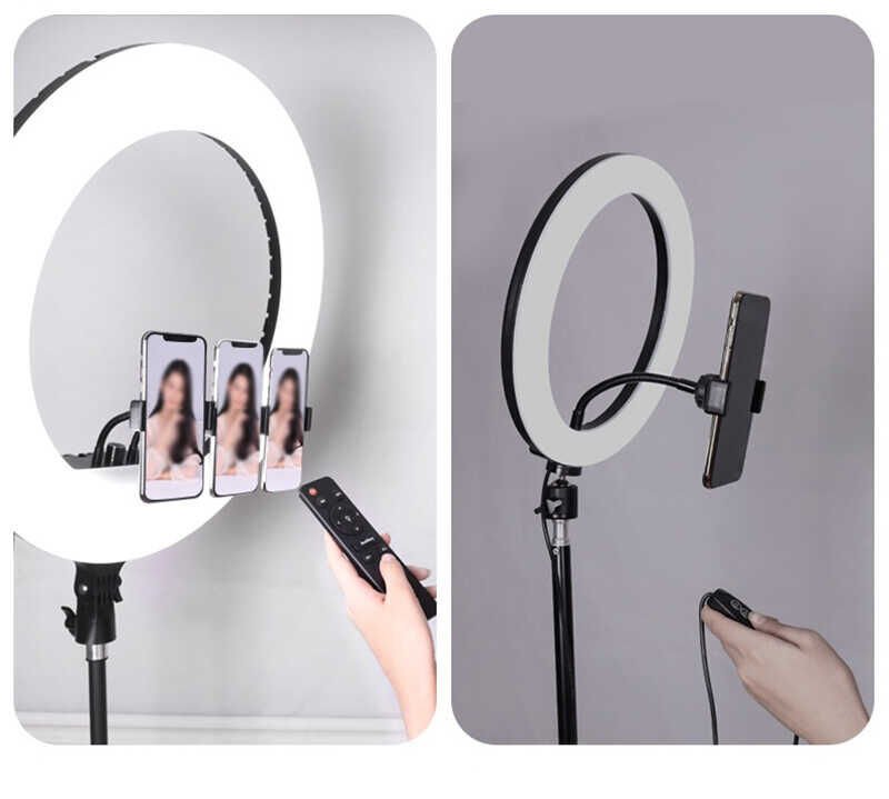 HEPTEKİLETİŞİM RL-21 Işıklı Telefon Tutucu Ring Light