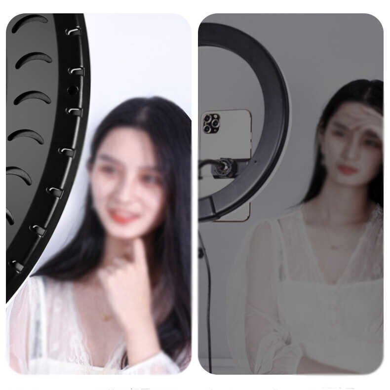 HEPTEKİLETİŞİM RL-21 Işıklı Telefon Tutucu Ring Light