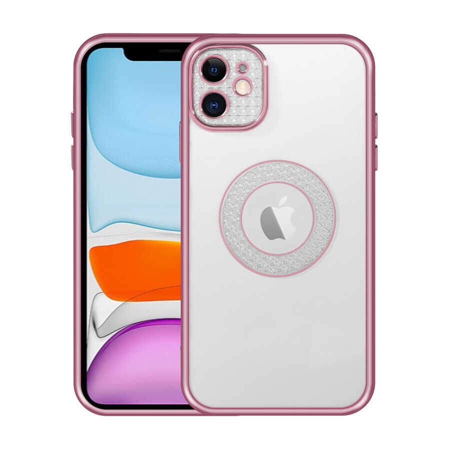 Apple iPhone 12 Kılıf Kamera Korumalı Logo Gösteren HEPTEKİLETİŞİM Esta Kapak