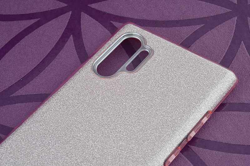 Samsung Galaxy Note 10 Plus Kılıf HEPTEKİLETİŞİM Shining Silikon