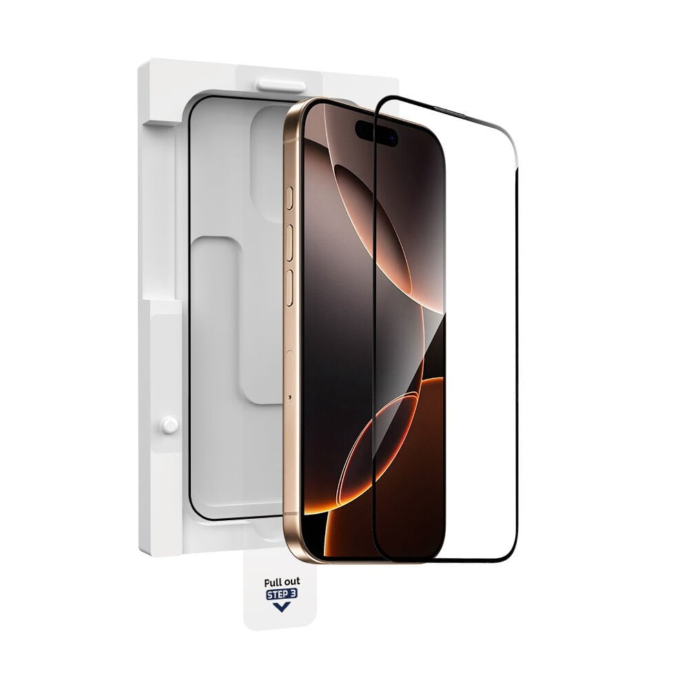 Apple iPhone 16 Wiwu GT-020 Titan Guard Serisi Şok Emici Hibrit Polimer HD Şeffaf Ekran Koruyucu Film + Kolay Uygulama Aparatı