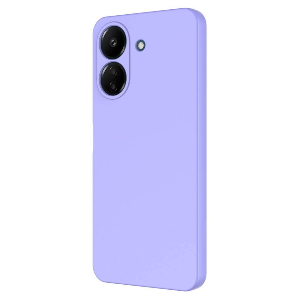 Xiaomi Redmi 13C Kılıf Kadife İç Yüzey Yumuşak Dokulu Kamera Korumalı Kapak (MARA) Pembe