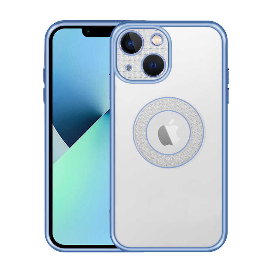 Apple iPhone 13 Kılıf Kamera Korumalı Logo Gösteren HEPTEKİLETİŞİM Esta Kapak