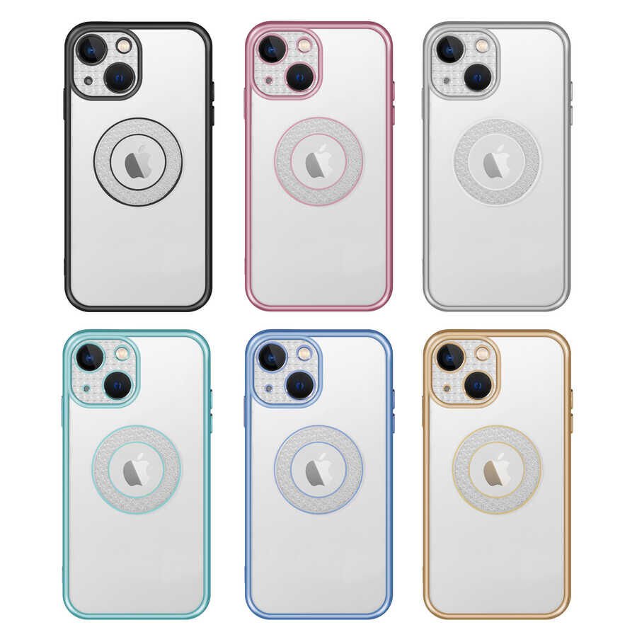 Apple iPhone 13 Kılıf Kamera Korumalı Logo Gösteren HEPTEKİLETİŞİM Esta Kapak