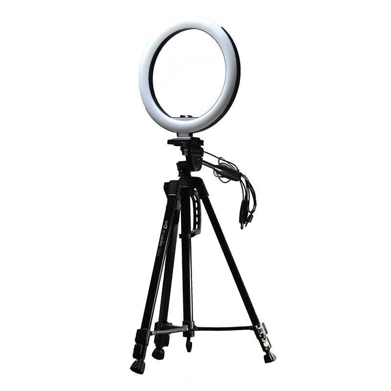 HEPTEKİLETİŞİM DC-26 Tripod Ring Light