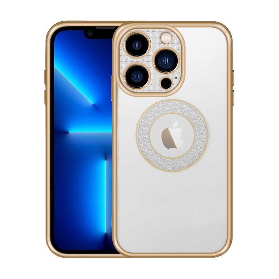 Apple iPhone 13 Pro Kılıf Kamera Korumalı Logo Gösteren HEPTEKİLETİŞİM Esta Kapak