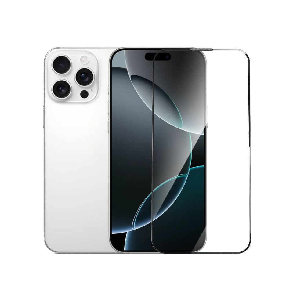 Apple iPhone 16 Pro Max Wiwu GT-020 Titan Guard Serisi Şok Emici Hibrit Polimer HD Şeffaf Ekran Koruyucu Film + Kolay Uygulama Aparatı