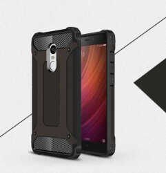 Xiaomi Redmi 5 Kılıf Armor Köşe Korumalı Çift Katman Tank Zırh Kapak (CRASH) Gümüş
