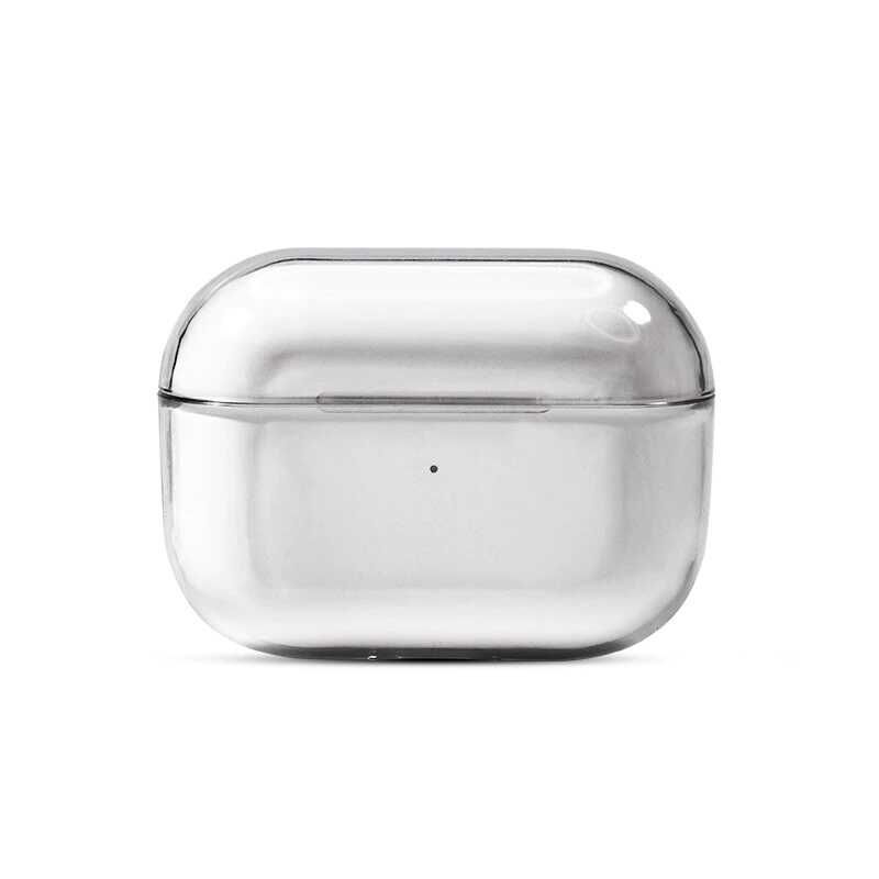Apple Airpods Pro Kılıf Şeffaf Sert Kristal HEPTEKİLETİŞİM Airbag 14 Kılıf
