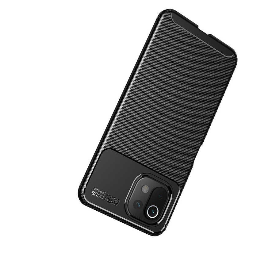 Xiaomi Mi 11 Lite Kılıf HEPTEKİLETİŞİM Negro Silikon Kapak