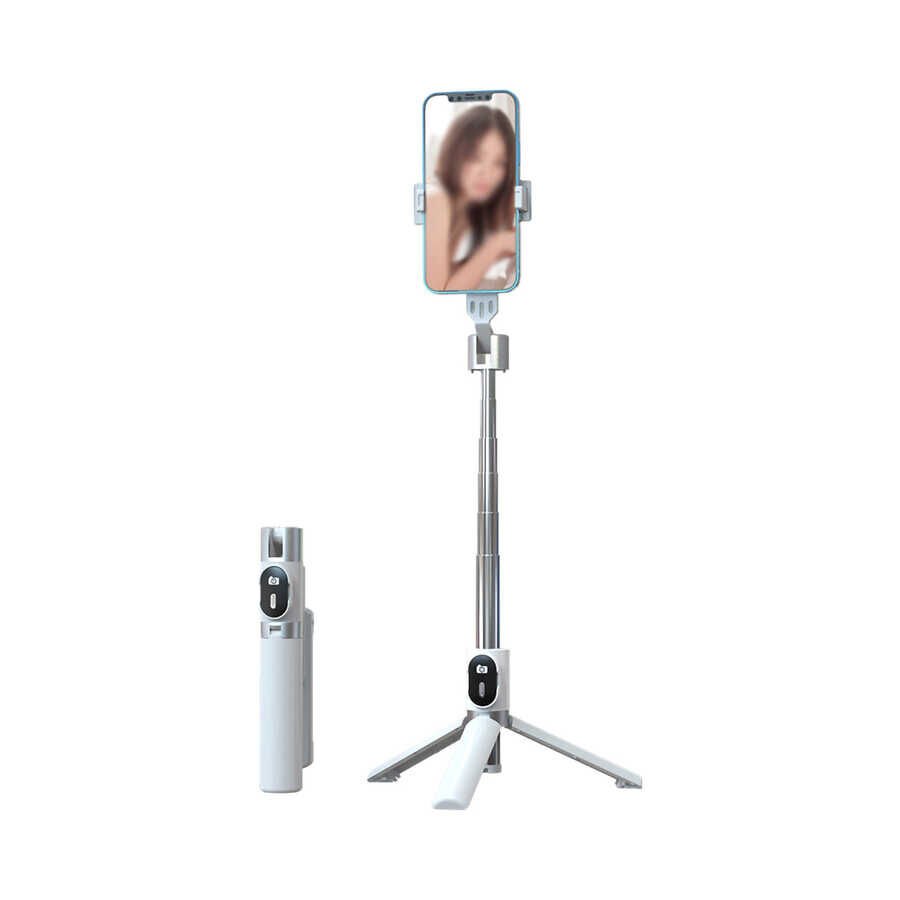 HEPTEKİLETİŞİM P60 Plus Çok Fonksiyonlu Selfie Çubuğu