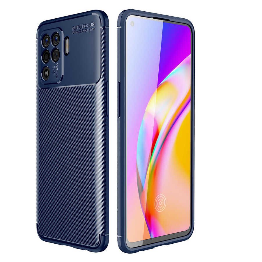 Oppo Reno 5 Lite Kılıf HEPTEKİLETİŞİM Negro Silikon Kapak