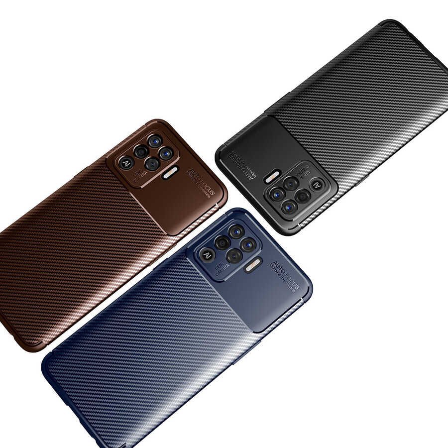 Oppo Reno 5 Lite Kılıf HEPTEKİLETİŞİM Negro Silikon Kapak