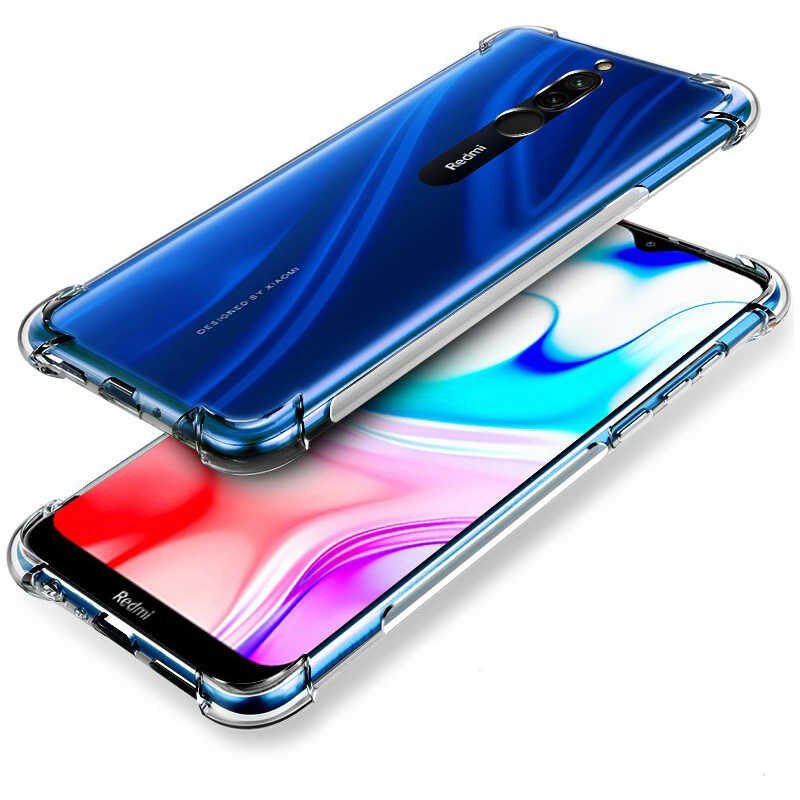 Xiaomi Redmi 8 Kılıf HEPTEKİLETİŞİM Nitro Anti Shock Silikon