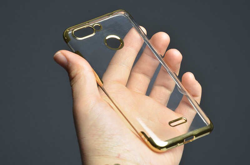 Xiaomi Redmi 6 Kılıf HEPTEKİLETİŞİM Dört Köşeli Lazer Silikon Kapak