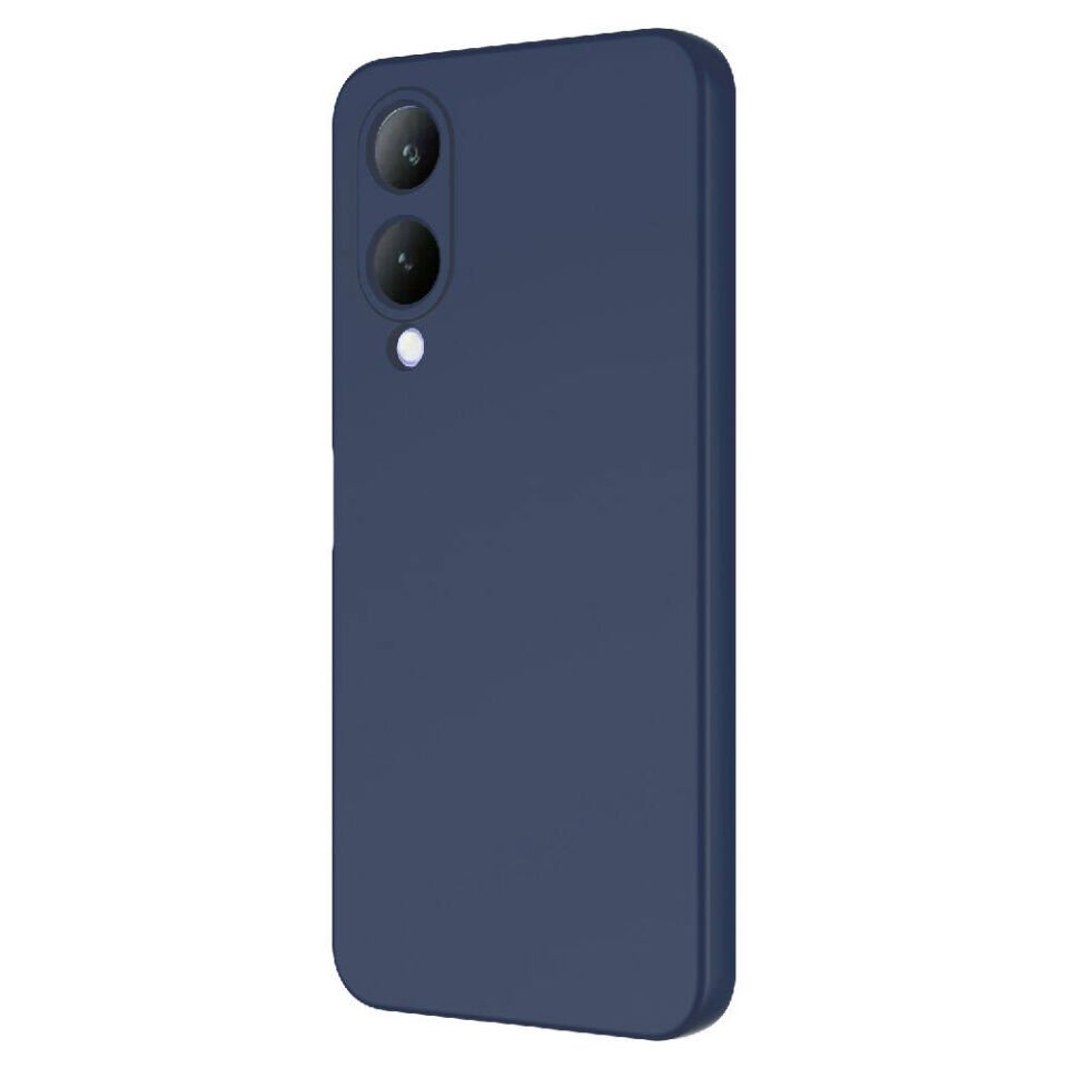 Vivo Y17S Kılıf Kadife İç Yüzey Yumuşak Dokulu Kamera Korumalı Kapak (MARA) Koyu Yeşil
