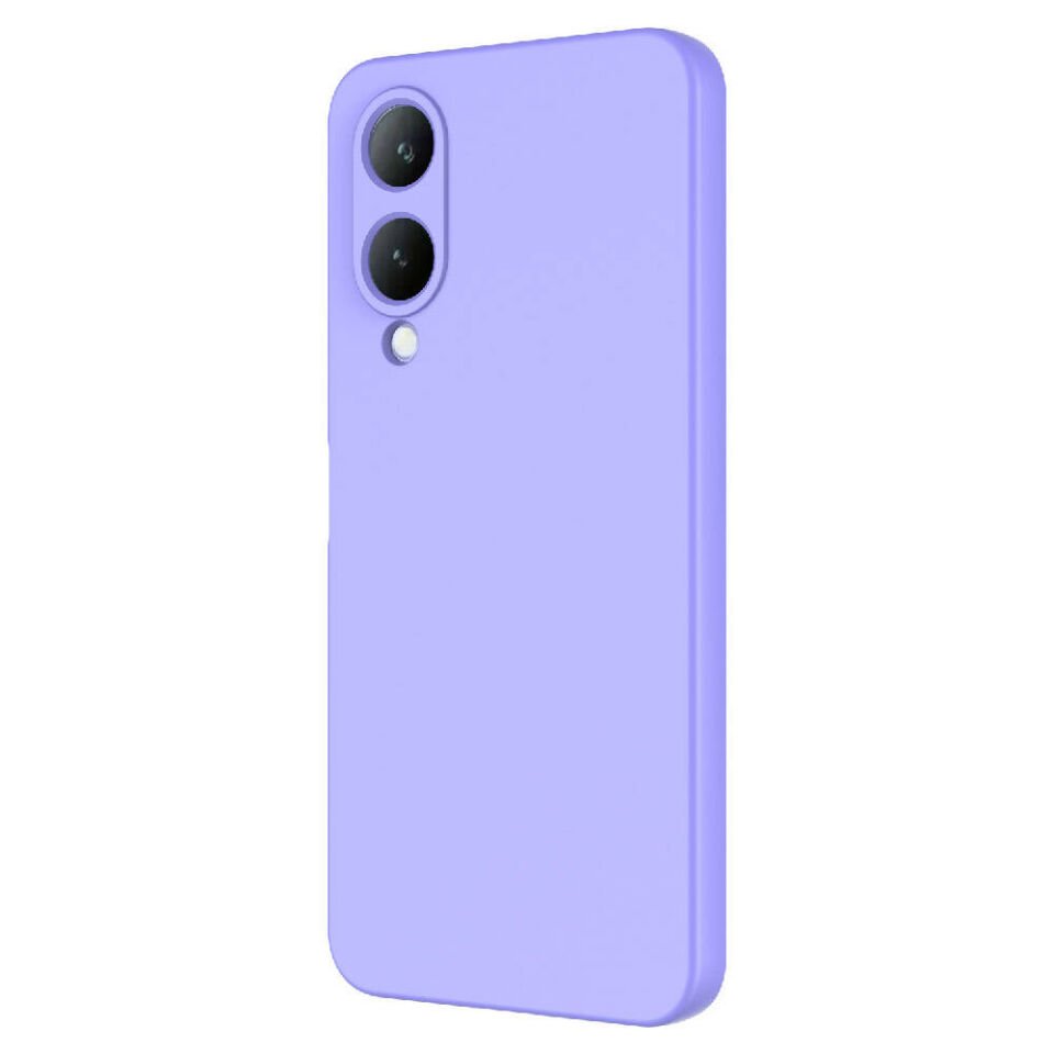 Vivo Y17S Kılıf Kadife İç Yüzey Yumuşak Dokulu Kamera Korumalı Kapak (MARA) Koyu Yeşil