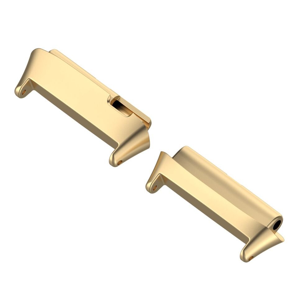 Xiaomi Redmi Watch 3 Active Metal Kordon Dönüştürücü 20mm Tüm Kordonlara Uyumludur Gold