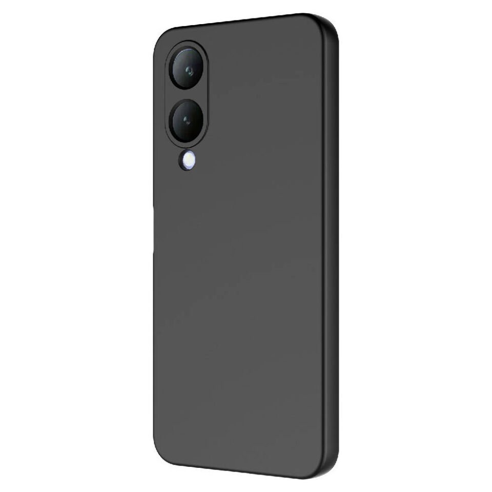 Vivo Y17S Kılıf Kadife İç Yüzey Yumuşak Dokulu Kamera Korumalı Kapak (MARA) Lila
