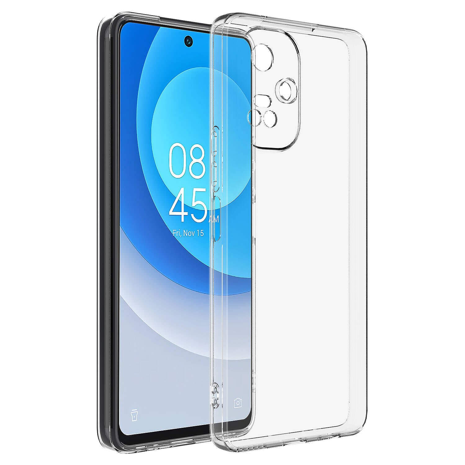 Tecno Camon 19 Pro Kılıf HEPTEKİLETİŞİM Süper Silikon Kapak