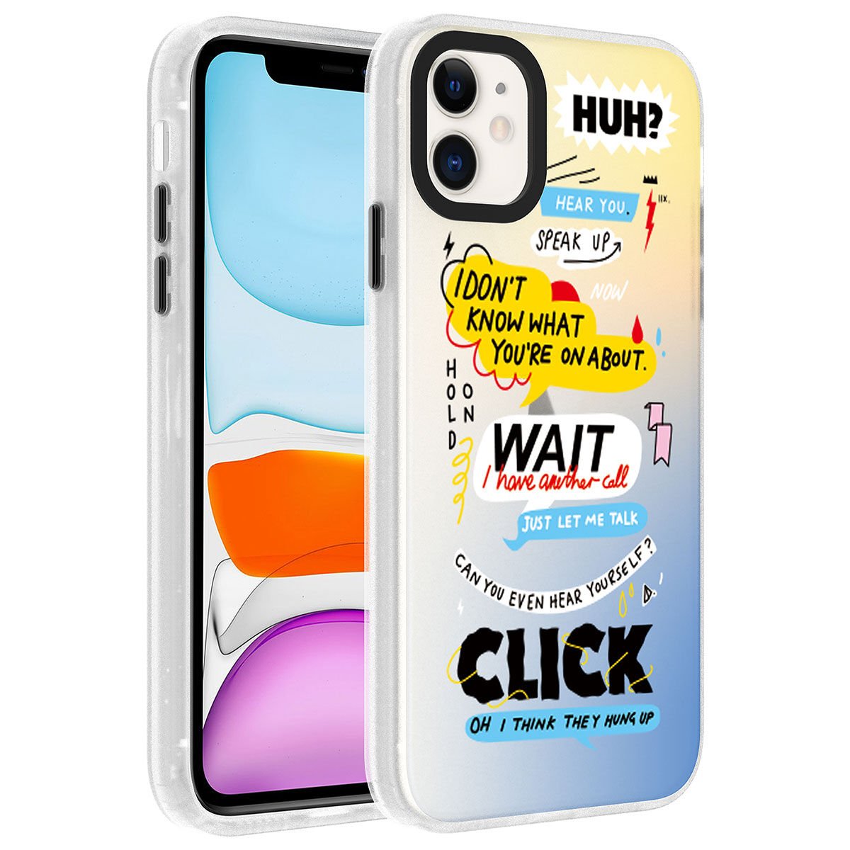 Apple iPhone 12 Kılıf Desenli HEPTEKİLETİŞİM Dragon Sert Kapak