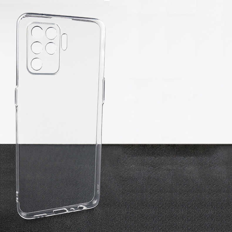 Oppo Reno 5 Lite Kılıf HEPTEKİLETİŞİM Süper Silikon Kapak