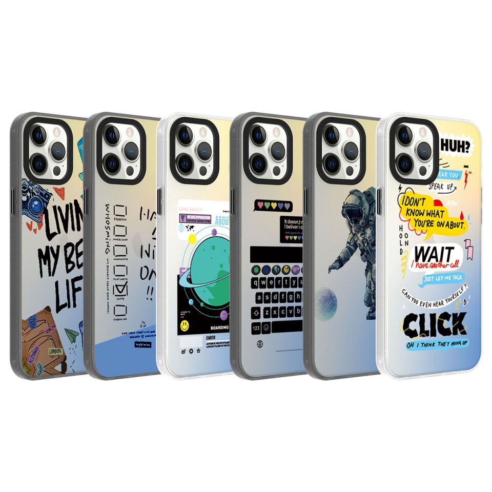 Apple iPhone 12 Pro Max Kılıf Desenli HEPTEKİLETİŞİM Dragon Sert Kapak
