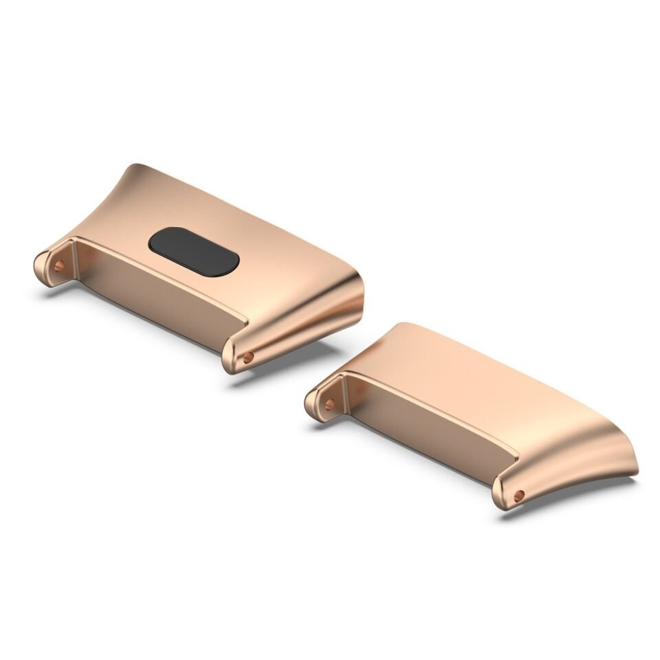 Xiaomi Redmi Watch 3 Metal Kordon Dönüştürücü 20mm Tüm Kordonlara Uyumludur Rose Gold