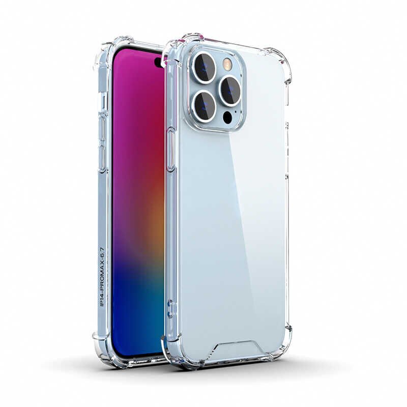 Apple iPhone 14 Pro Kılıf HEPTEKİLETİŞİM Nitro Anti Shock Silikon