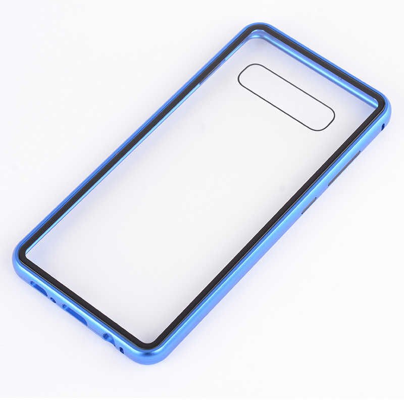 Samsung Galaxy S10 Kılıf HEPTEKİLETİŞİM Devrim Mıknatıslı Cam Kapak