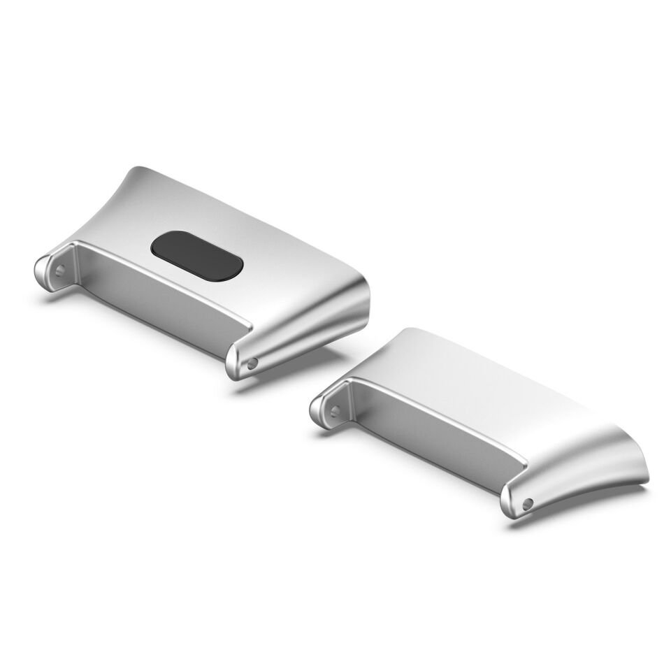 Xiaomi Redmi Watch 3 Metal Kordon Dönüştürücü 20mm Tüm Kordonlara Uyumludur Gümüş