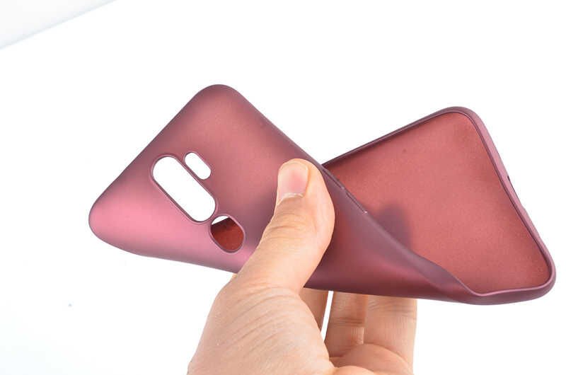 Oppo A5 2020 Kılıf Yumuşak Dokulu Soft Esnek İnce Mat Renkli Silikon Kapak (PREMİER) Saks Mavi