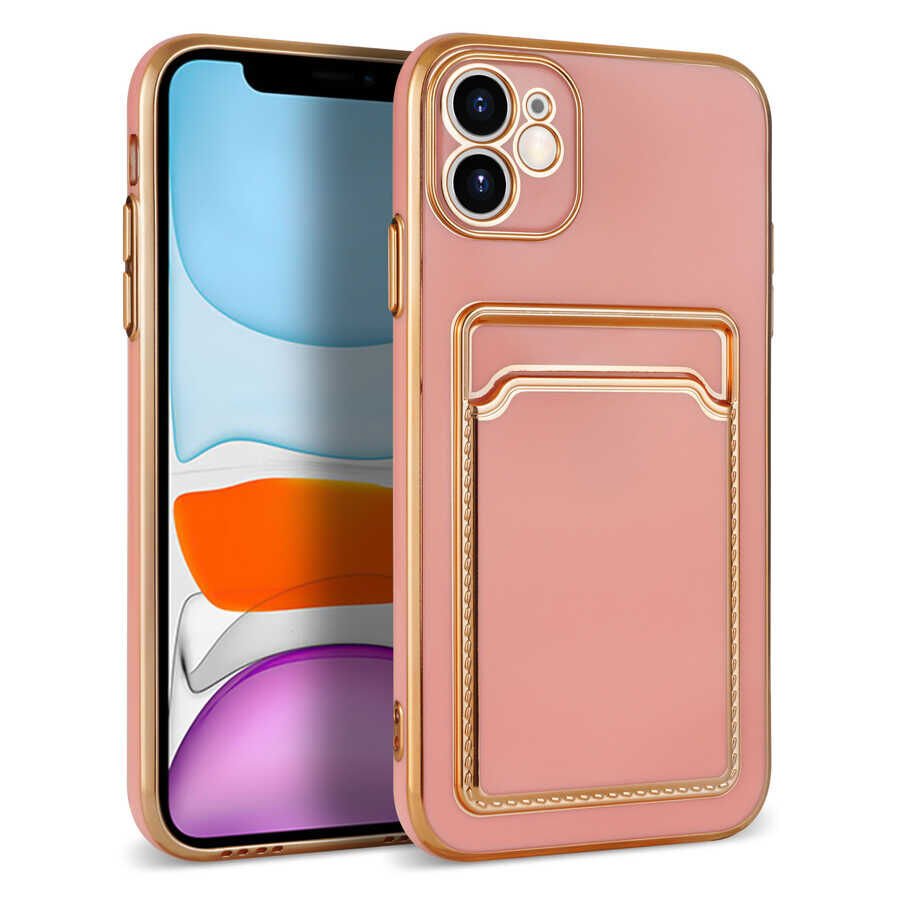 Apple iPhone 11 Kılıf HEPTEKİLETİŞİM Bark Kartlıklı Kapak