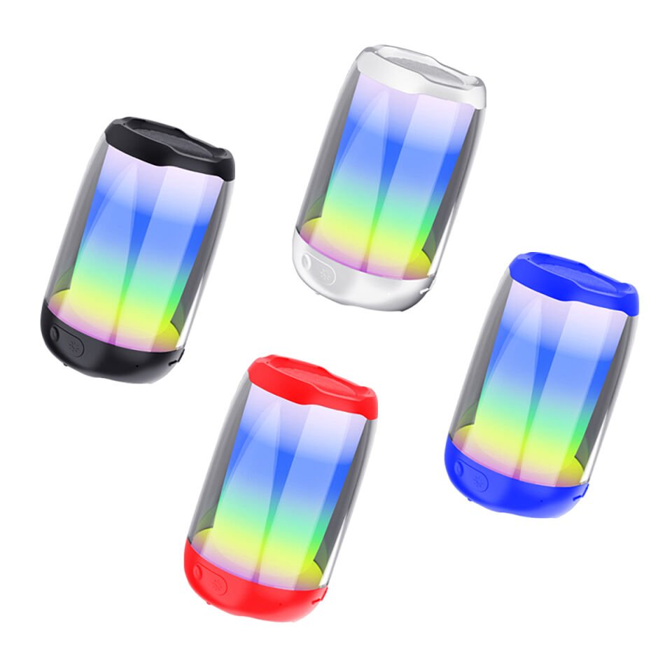 Bluetooth Hoparlör Speaker Ayarlanabilir RGB Işıklı (NBY8893A) Siyah