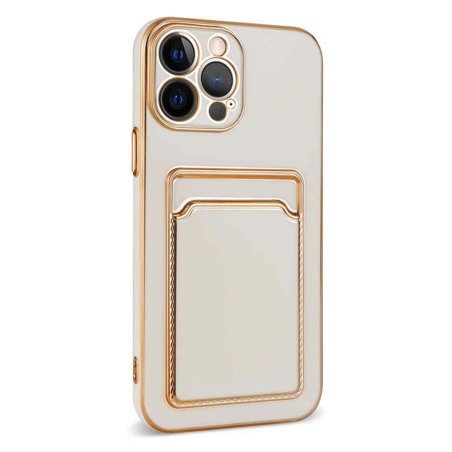 Apple iPhone 12 Pro Kılıf HEPTEKİLETİŞİM Bark Kartlıklı Kapak