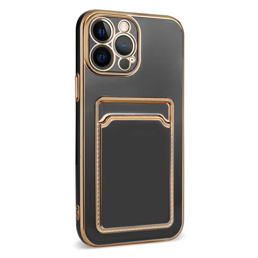 Apple iPhone 12 Pro Kılıf HEPTEKİLETİŞİM Bark Kartlıklı Kapak