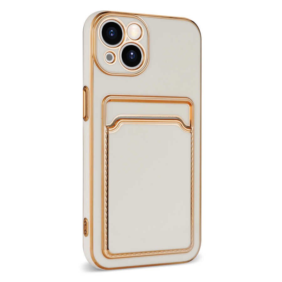 Apple iPhone 13 Kılıf HEPTEKİLETİŞİM Bark Kartlıklı Kapak