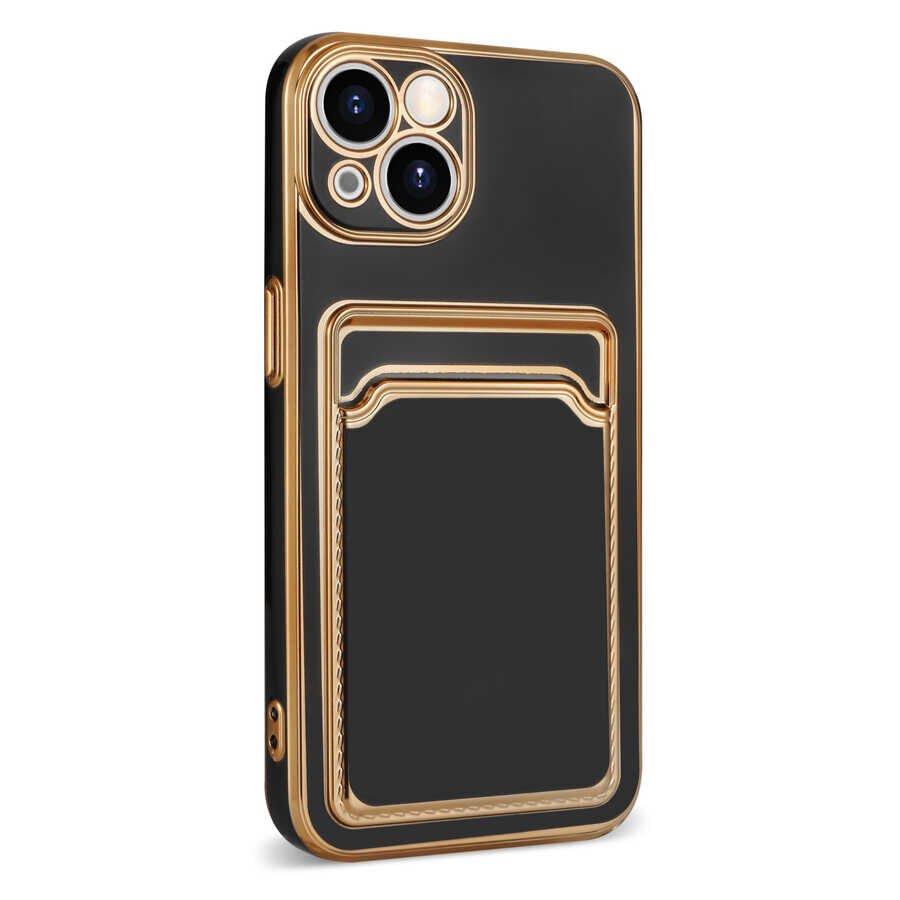 Apple iPhone 13 Kılıf HEPTEKİLETİŞİM Bark Kartlıklı Kapak