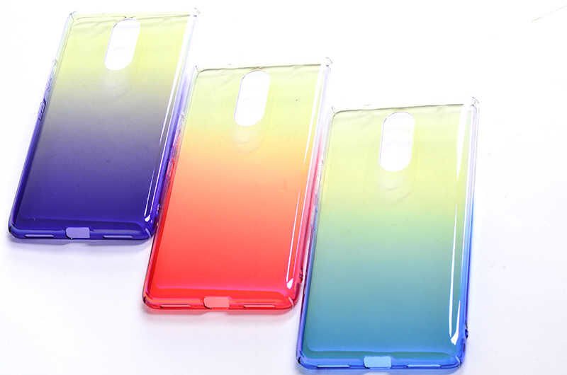 Lenovo K6 Note Kılıf HEPTEKİLETİŞİM Renkli Transparan Kapak