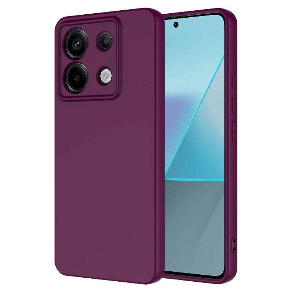 Xiaomi Redmi Note 13 Pro 5G Kılıf Kadife İç Yüzey Yumuşak Dokulu Kamera Korumalı Kapak (MARA) Koyu Yeşil