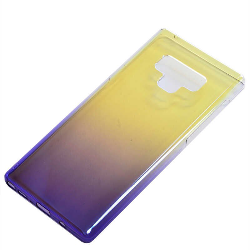 Samsung Galaxy Note 9 Kılıf HEPTEKİLETİŞİM Renkli Transparan Kapak