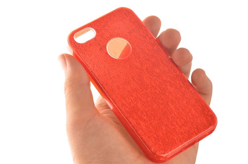 Apple iPhone 5 Kılıf HEPTEKİLETİŞİM Shining Silikon